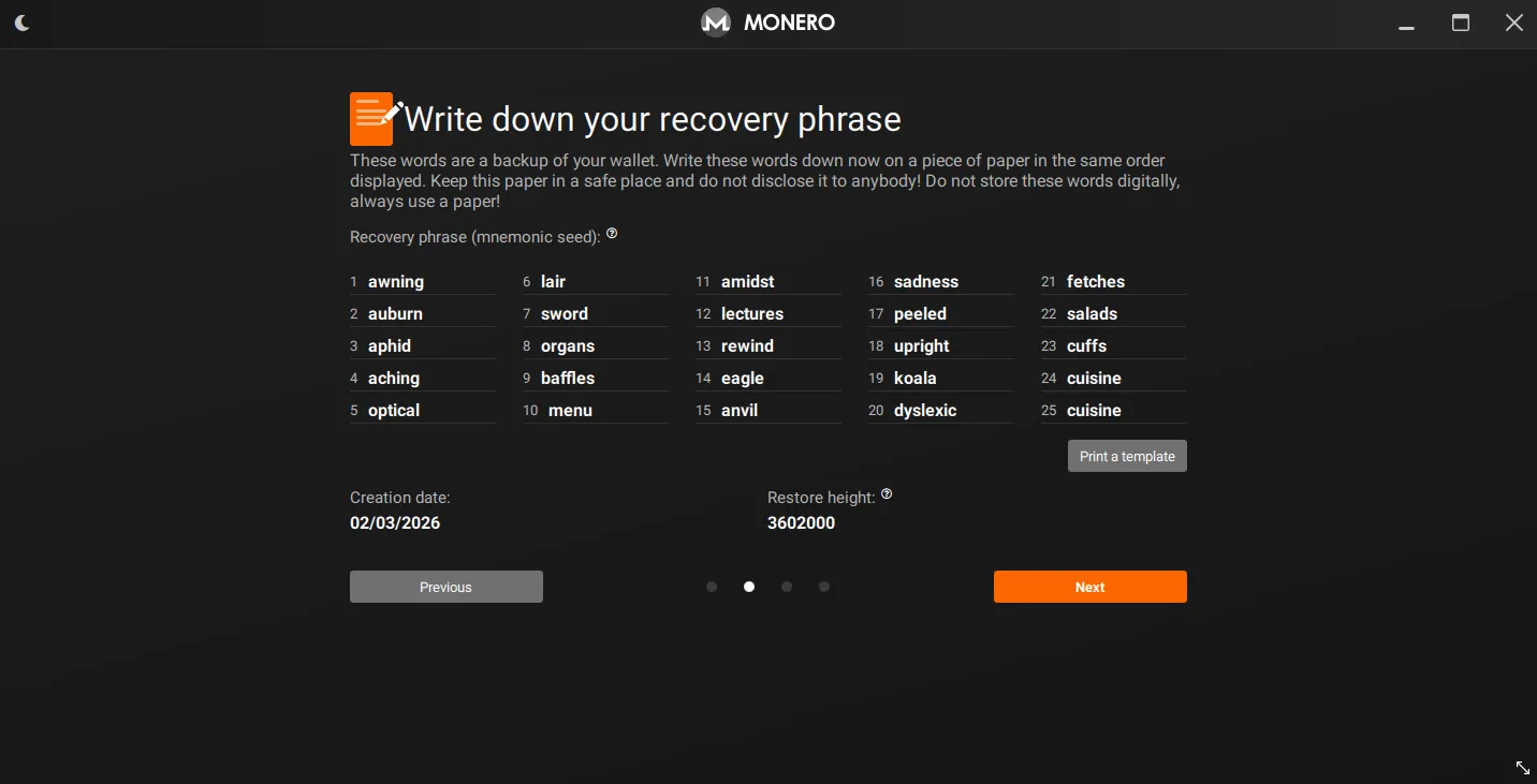 Monero GUI