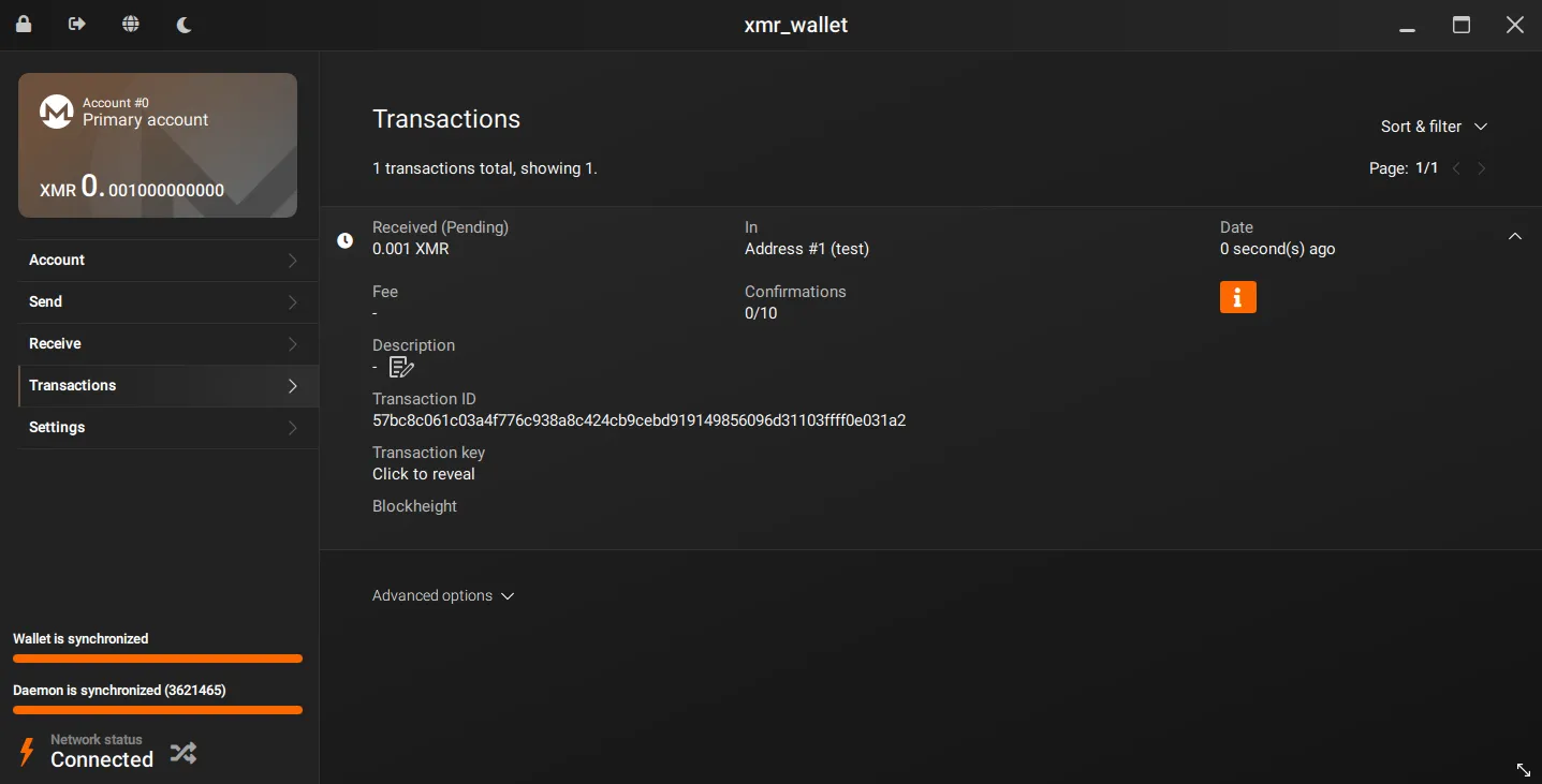 Monero GUI
