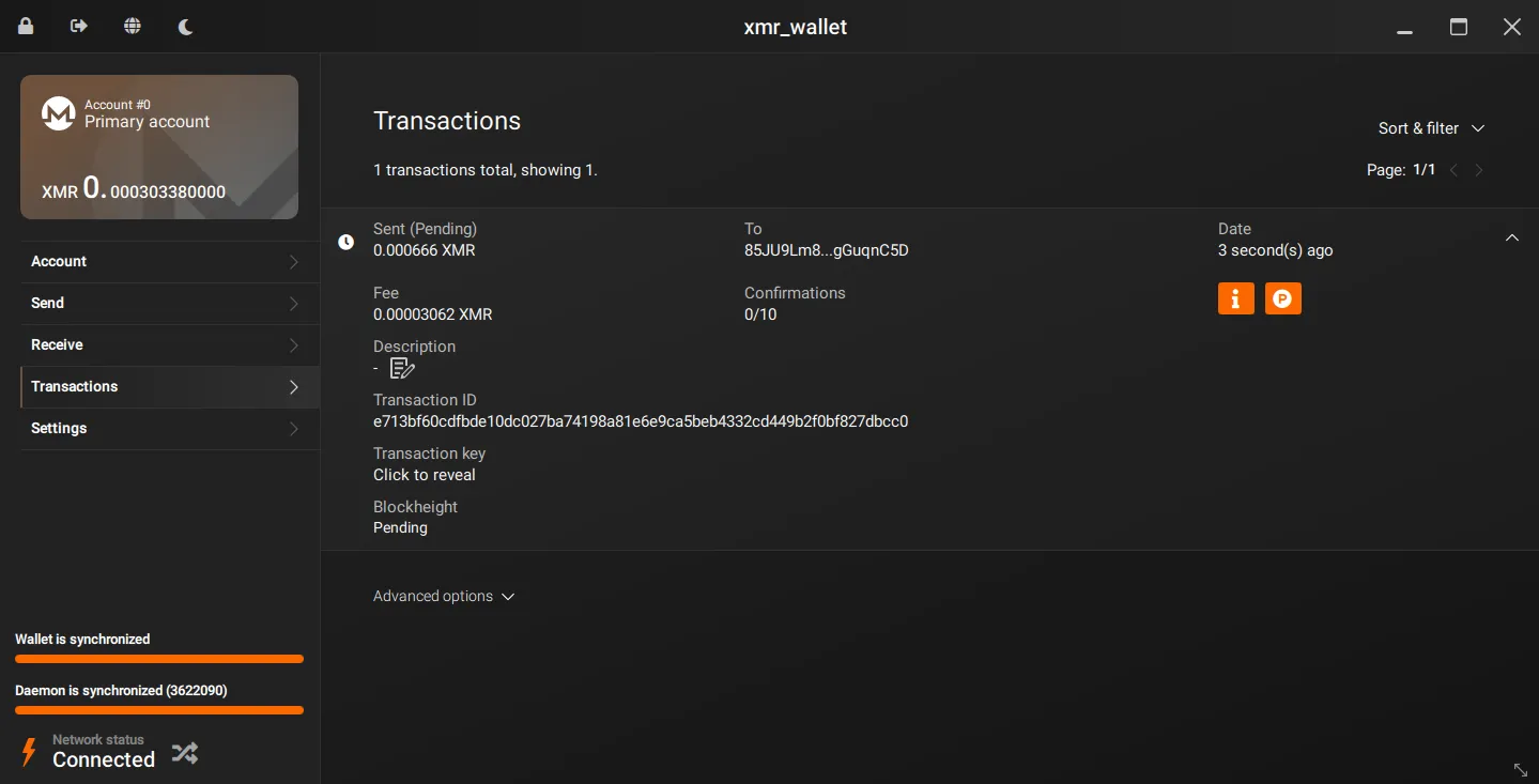 Monero GUI
